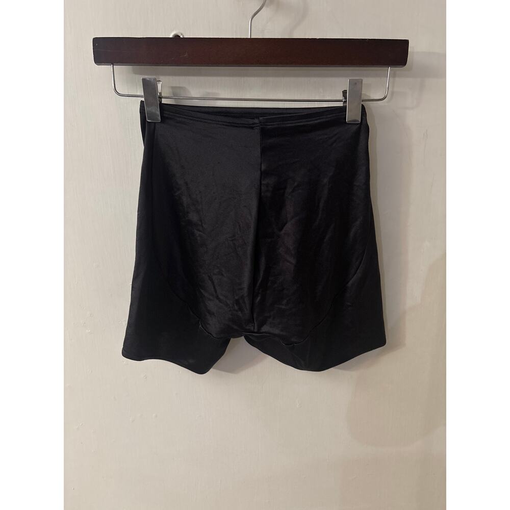 Cabernet Black Elastic Shapewear Slimming Shorts M PinUp Bodycon Film Noir Retro - Picture 2 of 8